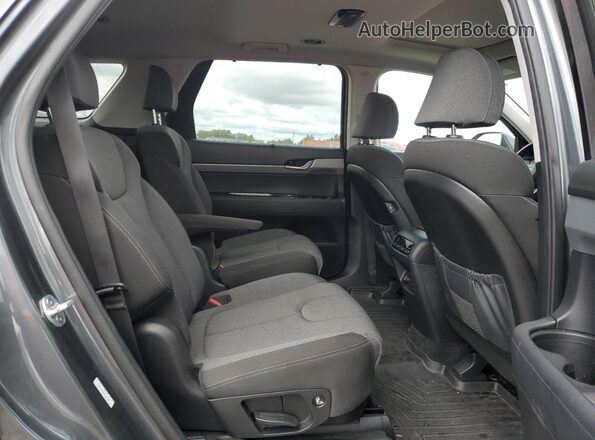 KM8R3DHE8MU180165 2021 HYUNDAI PALISADE Серебряный Вид задних сидений