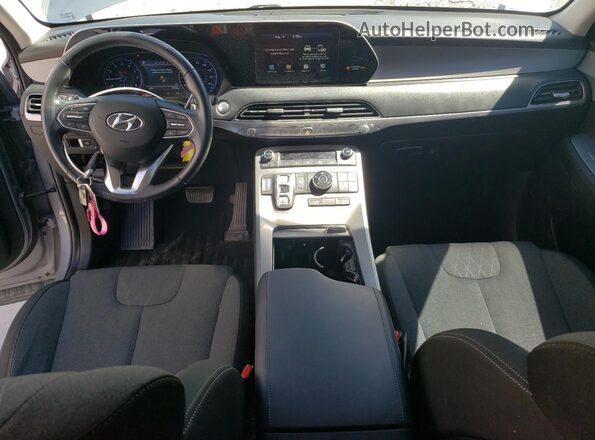 KM8R3DHE9LU171196 2020 HYUNDAI PALISADE Silver Dashboard view