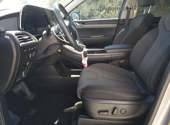 KM8R3DHE9LU171196 2020 HYUNDAI PALISADE Silver Front interior view