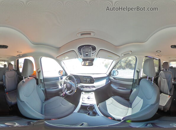 KM8R3DHE9LU171196 2020 HYUNDAI PALISADE Silver 360 interior view