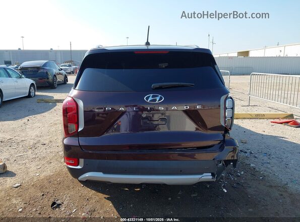 KM8R44HE2LU082082 2020 HYUNDAI PALISADE Maroon 
