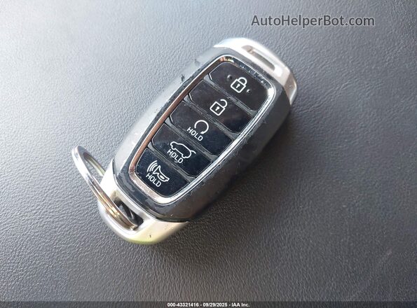 KM8R44HE3LU117972 2020 HYUNDAI PALISADE Black Widok deski rozdzielczej