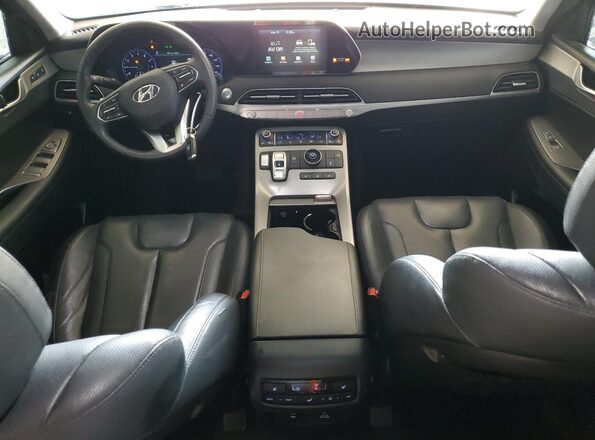 KM8R44HE4LU060584 2020 HYUNDAI PALISADE Charcoal Widok deski rozdzielczej
