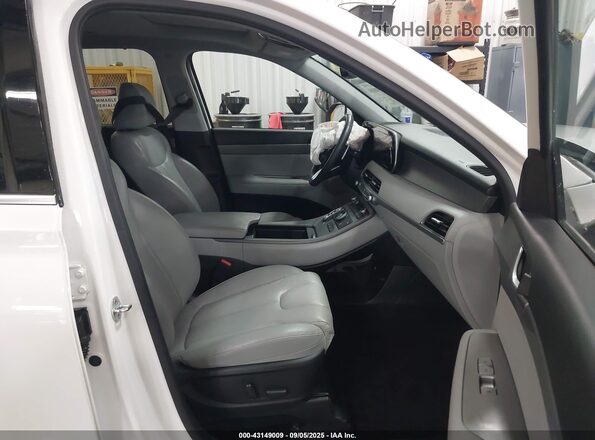 KM8R44HE4NU344980 2022 HYUNDAI PALISADE White Vista interior delantera