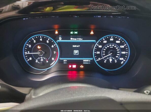 KM8R44HE4NU344980 2022 HYUNDAI PALISADE White Vista de los asientos traseros