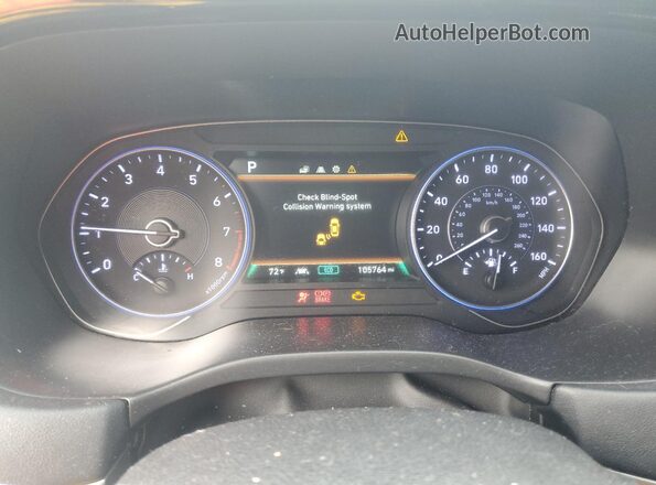 KM8R44HE7LU097094 2020 HYUNDAI PALISADE Green ხელსაწყოთა პანელის ხედი