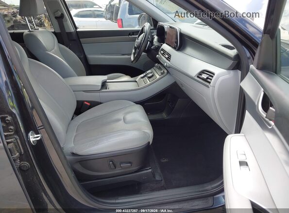 KM8R44HE9LU171079 2020 HYUNDAI PALISADE Dark Blue Вид салона спереди