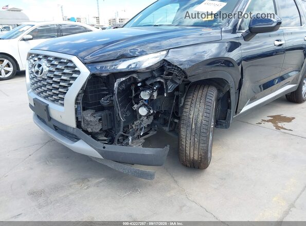 KM8R44HE9LU171079 2020 HYUNDAI PALISADE Dark Blue Вид спереди
