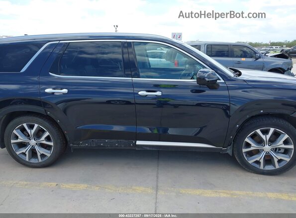 KM8R44HE9LU171079 2020 HYUNDAI PALISADE Dark Blue Вид задней части салона