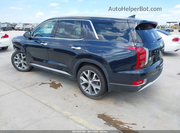 KM8R44HE9LU171079 2020 HYUNDAI PALISADE Dark Blue Задняя левая четверть