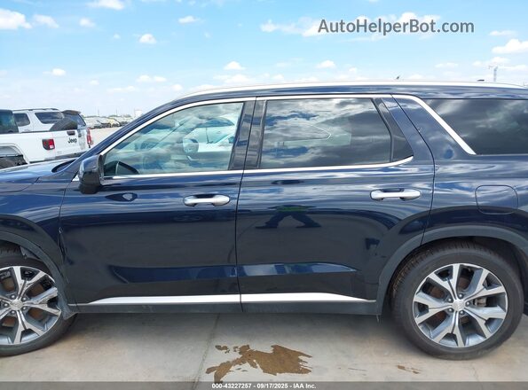 KM8R44HE9LU171079 2020 HYUNDAI PALISADE Dark Blue Панорамный вид салона 360°
