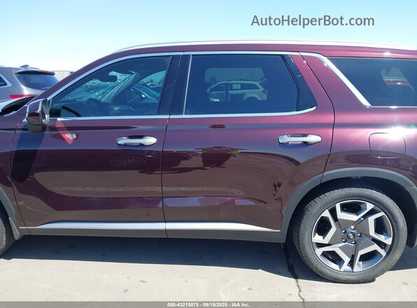 KM8R4DGE7PU640466 2023 HYUNDAI PALISADE Purple 