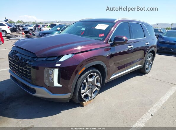 KM8R4DGE7PU640466 2023 HYUNDAI PALISADE Purple 