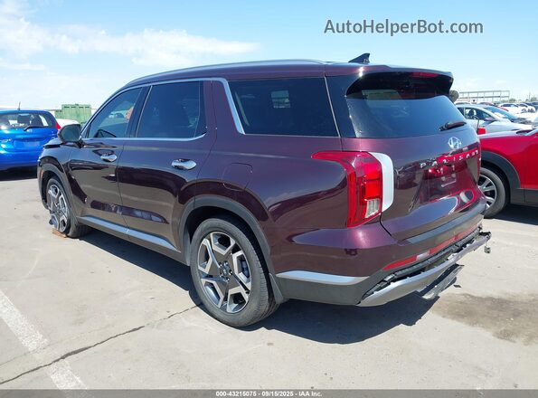 KM8R4DGE7PU640466 2023 HYUNDAI PALISADE Purple 