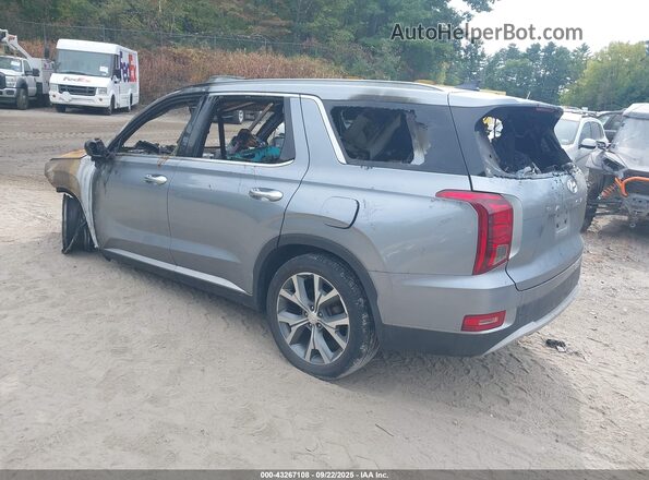 KM8R4DHE1LU040101 2020 HYUNDAI PALISADE Silver Trasero izquierdo