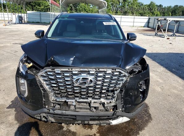 KM8R4DHE1LU080436 2020 HYUNDAI PALISADE Black წინა ხედი