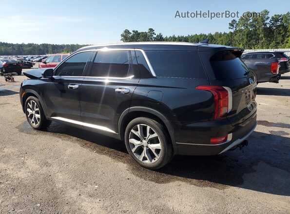 KM8R4DHE1LU080436 2020 HYUNDAI PALISADE Black უკანა მარცხენა