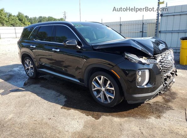 KM8R4DHE1LU080436 2020 HYUNDAI PALISADE Black წინა მარჯვენა