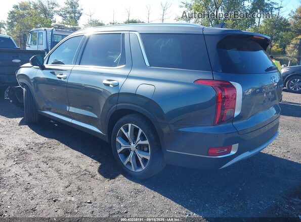 KM8R4DHE5MU242960 2021 HYUNDAI PALISADE Gray Հետևի ձախ