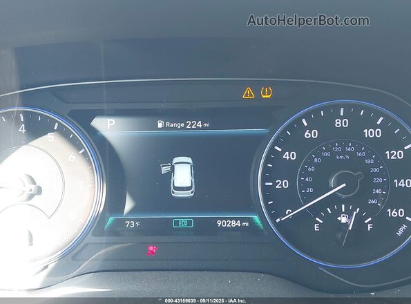KM8R4DHE6LU088001 2020 HYUNDAI PALISADE White Widok tylnych siedzeń