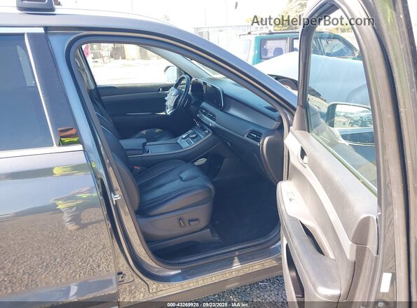 KM8R4DHE7MU249764 2021 HYUNDAI PALISADE Gray Սալոնի դիմացի տեսք