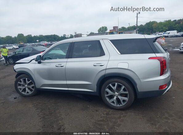 KM8R4DHE7NU377021 2022 HYUNDAI PALISADE Серебряный Панорамный вид салона 360°