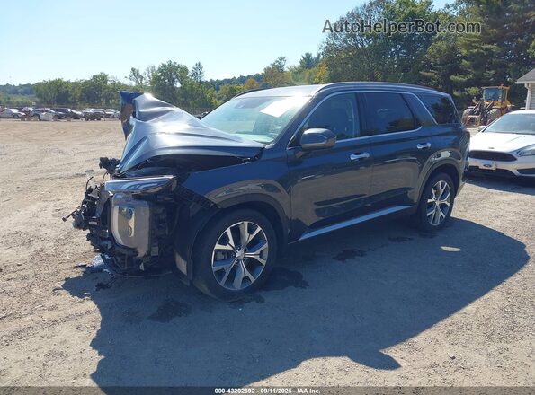 KM8R4DHE9LU028519 2020 HYUNDAI PALISADE Gray Przód lewy