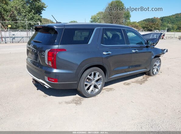 KM8R4DHE9LU028519 2020 HYUNDAI PALISADE Gray Tył prawy