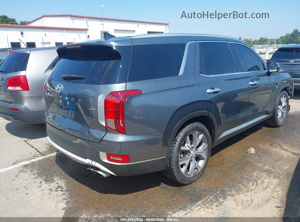 KM8R4DHEXMU261469 2021 HYUNDAI PALISADE Gray Задня права чверть