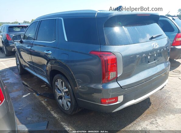 KM8R4DHEXMU261469 2021 HYUNDAI PALISADE Gray Задня ліва чверть