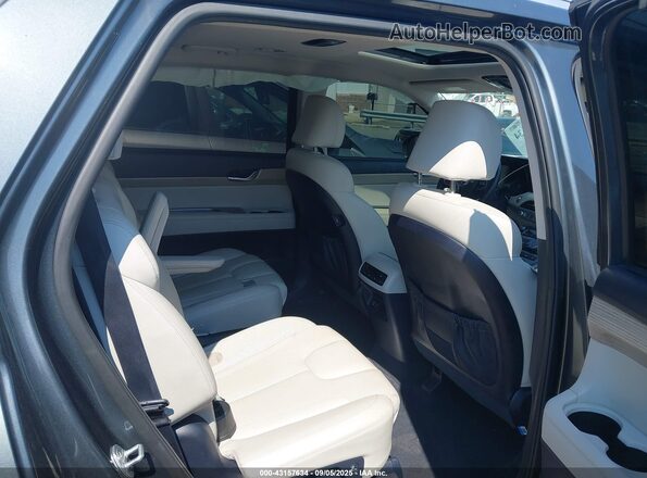 KM8R4DHEXMU261469 2021 HYUNDAI PALISADE Gray Вид наклейки з VIN-кодом