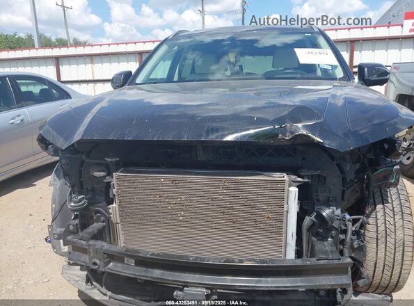 KM8R54HE0LU112046 2020 HYUNDAI PALISADE Black Вид задньої частини салону