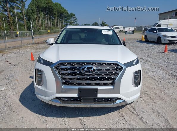 KM8R54HE1LU097279 2020 HYUNDAI PALISADE White Вид щитка приладів