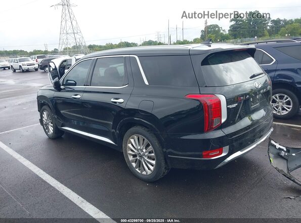 KM8R54HE6LU126212 2020 HYUNDAI PALISADE Black Widok wnętrza 360 stopni