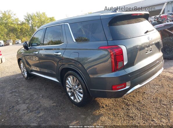 KM8R54HEXLU138475 2020 HYUNDAI PALISADE Gray Trasero izquierdo