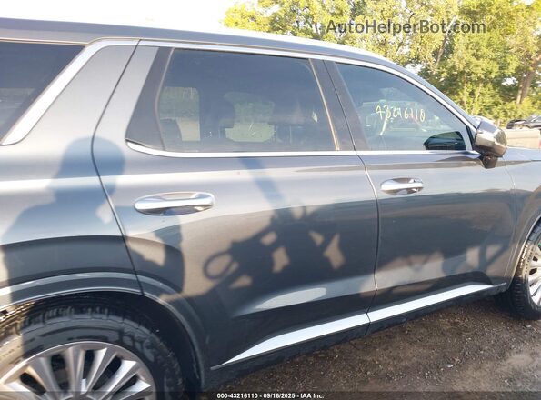 KM8R54HEXLU138475 2020 HYUNDAI PALISADE Gray Vista interior trasera