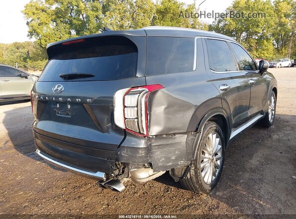 KM8R54HEXLU138475 2020 HYUNDAI PALISADE Gray Trasero derecho