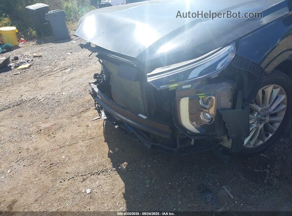 KM8R5DHE6LU124265 2020 HYUNDAI PALISADE Black Widok z przodu