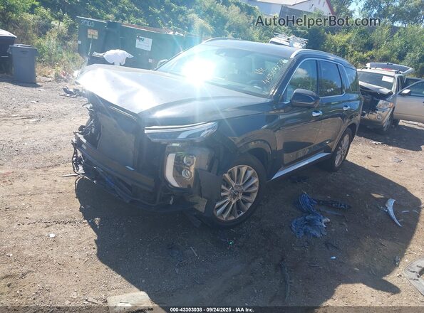 KM8R5DHE6LU124265 2020 HYUNDAI PALISADE Black Przód lewy