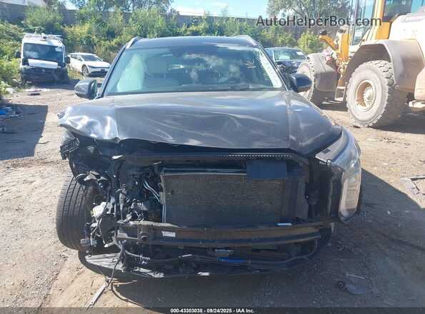 KM8R5DHE6LU124265 2020 HYUNDAI PALISADE Black Widok zestawu wskaźników