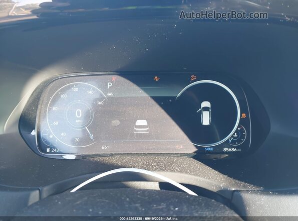 KM8R5DHE7LU040472 2020 HYUNDAI PALISADE Gray უკანა სავარძლების ხედი