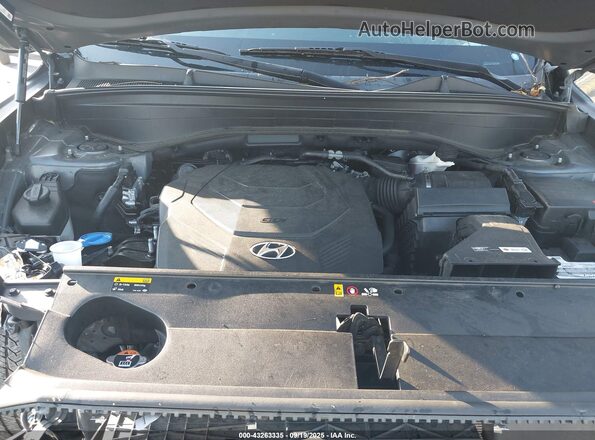 KM8R5DHE7LU040472 2020 HYUNDAI PALISADE Gray უკანა ხედი