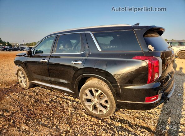 KM8R5DHE8MU249656 2021 HYUNDAI PALISADE Black უკანა მარცხენა