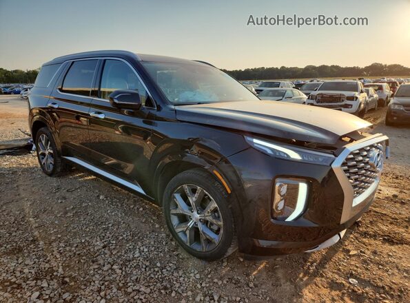KM8R5DHE8MU249656 2021 HYUNDAI PALISADE Black წინა მარჯვენა