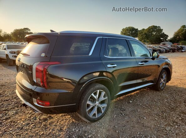 KM8R5DHE8MU249656 2021 HYUNDAI PALISADE Black უკანა მარჯვენა
