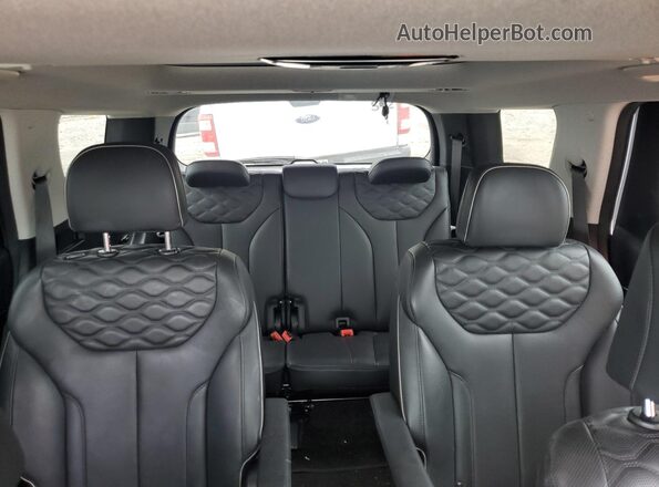 KM8R5DHEXMU234589 2021 HYUNDAI PALISADE White Vista de los asientos traseros