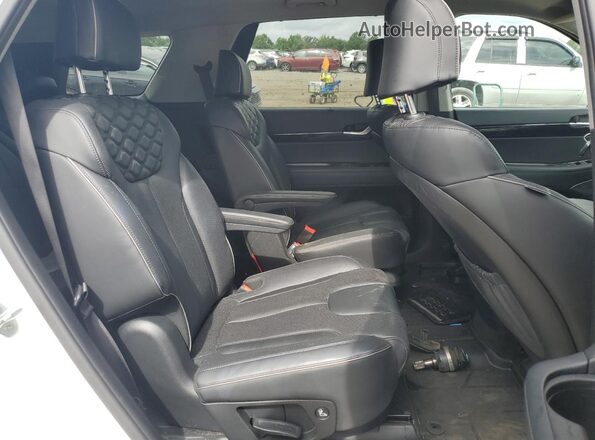 KM8R5DHEXMU234589 2021 HYUNDAI PALISADE White Vista interior trasera