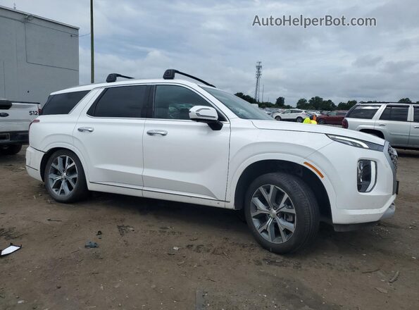 KM8R5DHEXMU234589 2021 HYUNDAI PALISADE White Delantero derecho