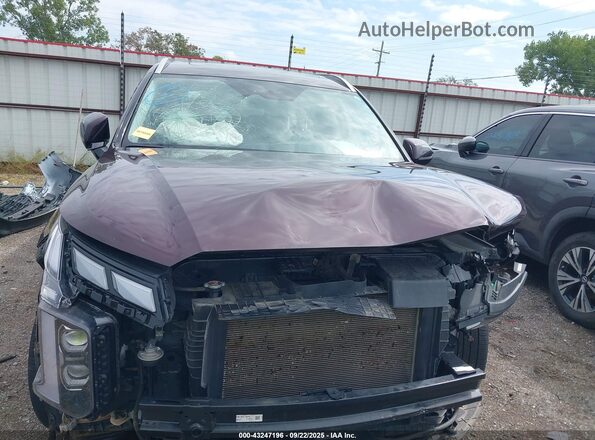 KM8R7DGE9RU807193 2024 HYUNDAI PALISADE Purple Vista interior trasera