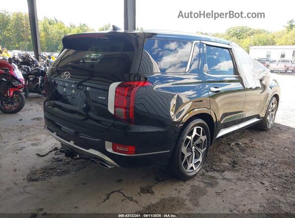 KM8R7DHE4MU256775 2021 HYUNDAI PALISADE Black Tył prawy